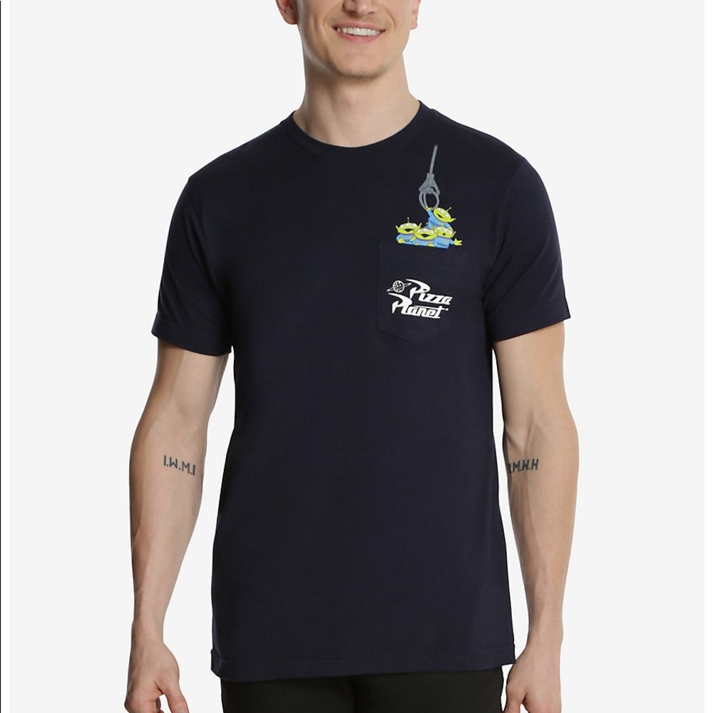 Toy Story Black Pizza Planet Shirt (XL)